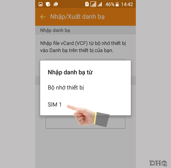 Chọn Sim